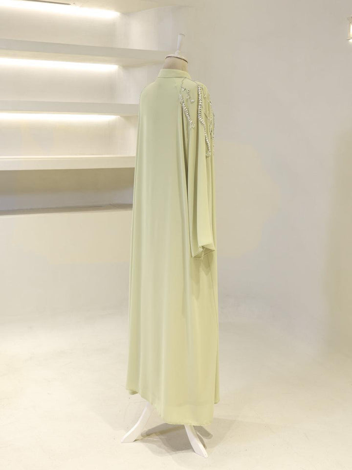 tesettur-abiye-Astrid Abaya Tesettür Takım-ModaZehrada