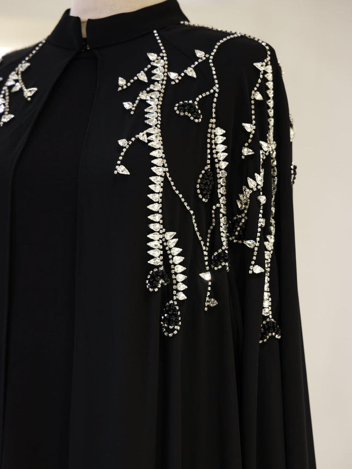 tesettur-abiye-Astrid Abaya Tesettür Takım-ModaZehrada
