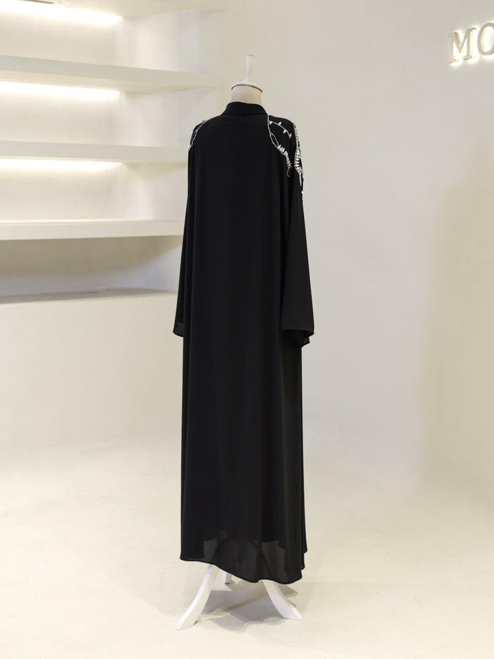 tesettur-abiye-Astrid Abaya Tesettür Takım-ModaZehrada