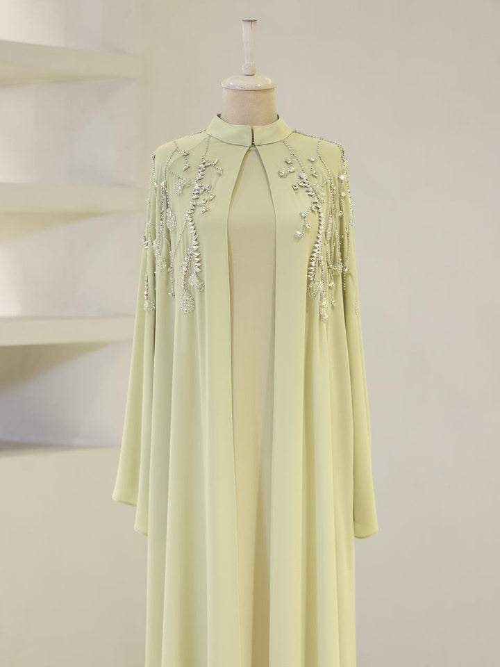 tesettur-abiye-Astrid Abaya Tesettür Takım-ModaZehrada