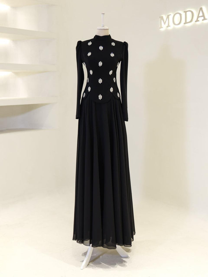 tesettur-abiye-Aurora Tesettür Takım-ModaZehrada