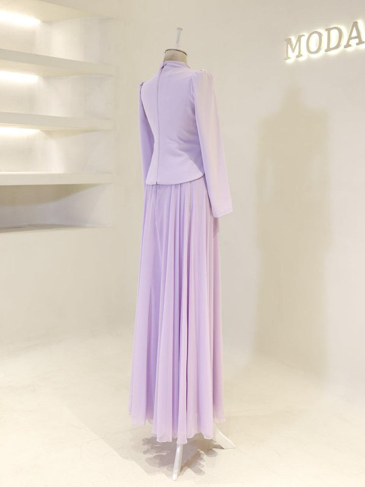 tesettur-abiye-Aurora Tesettür Takım-ModaZehrada