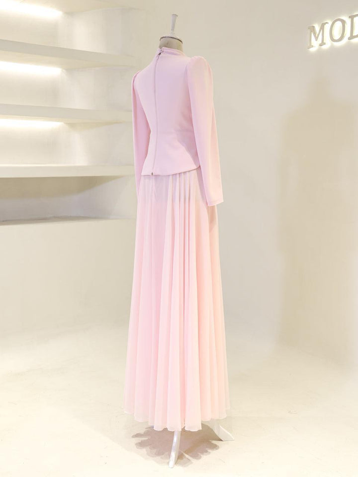 tesettur-abiye-Aurora Tesettür Takım-ModaZehrada