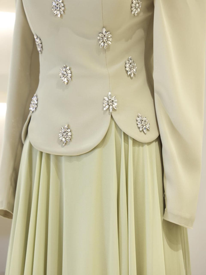 tesettur-abiye-Aurora Tesettür Takım-ModaZehrada