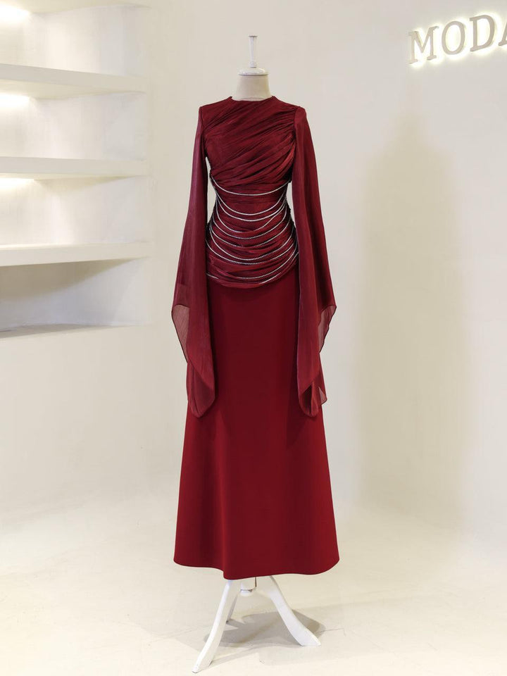 tesettur-abiye-Chloe Tesettür Abiye-ModaZehrada