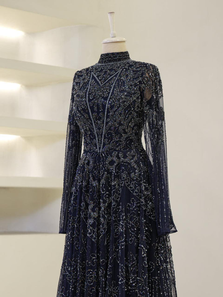 tesettur-abiye-Couture Agnes Tesettür Abiye-ModaZehrada