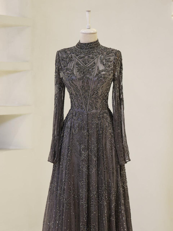 tesettur-abiye-Couture Agnes Tesettür Abiye-ModaZehrada