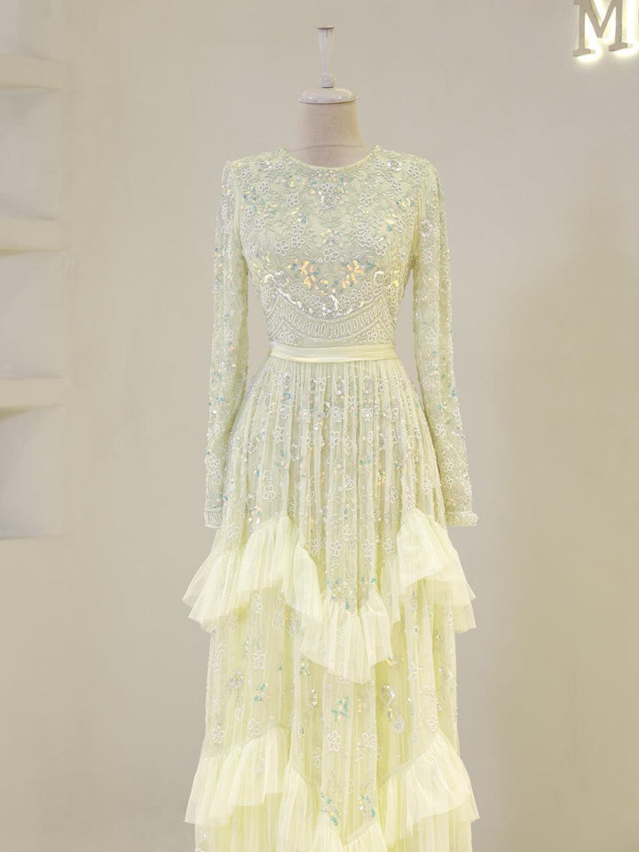 tesettur-abiye-Couture Bare Tesettür Abiye-ModaZehrada