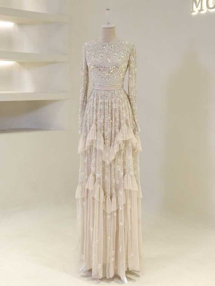 tesettur-abiye-Couture Bare Tesettür Abiye-ModaZehrada