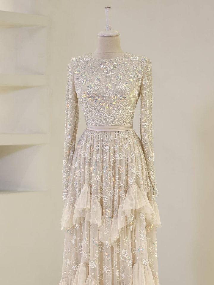 tesettur-abiye-Couture Bare Tesettür Abiye-ModaZehrada