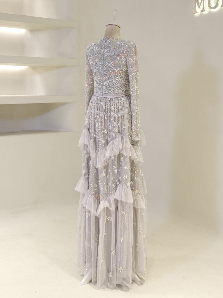tesettur-abiye-Couture Bare Tesettür Abiye-ModaZehrada