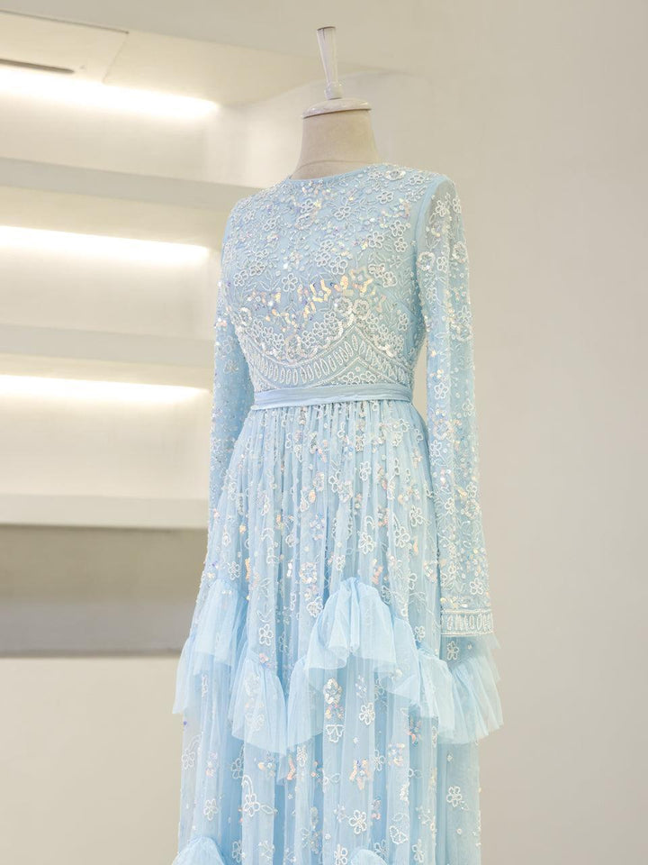 tesettur-abiye-Couture Bare Tesettür Abiye-ModaZehrada