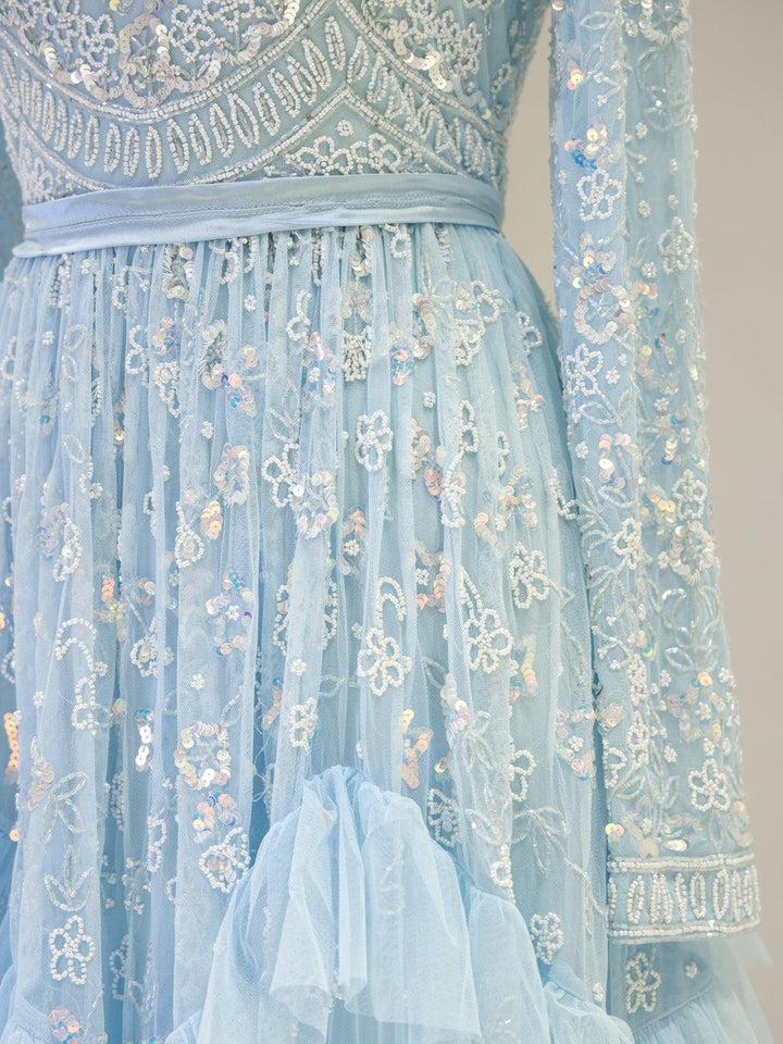 tesettur-abiye-Couture Bare Tesettür Abiye-ModaZehrada