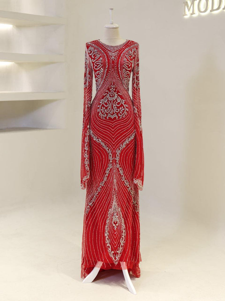 tesettur-abiye-Couture Belemir Tesettür Abiye-ModaZehrada