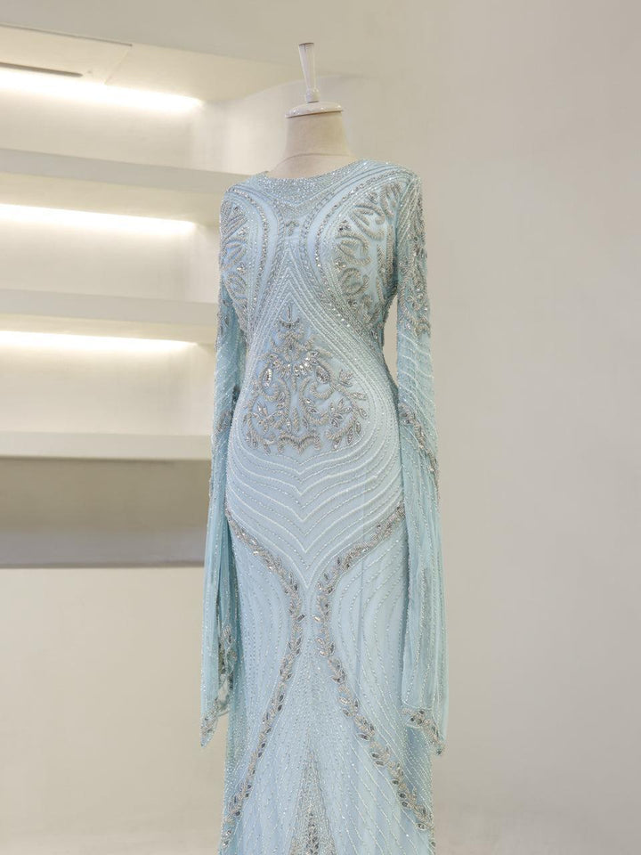 tesettur-abiye-Couture Belemir Tesettür Abiye-ModaZehrada