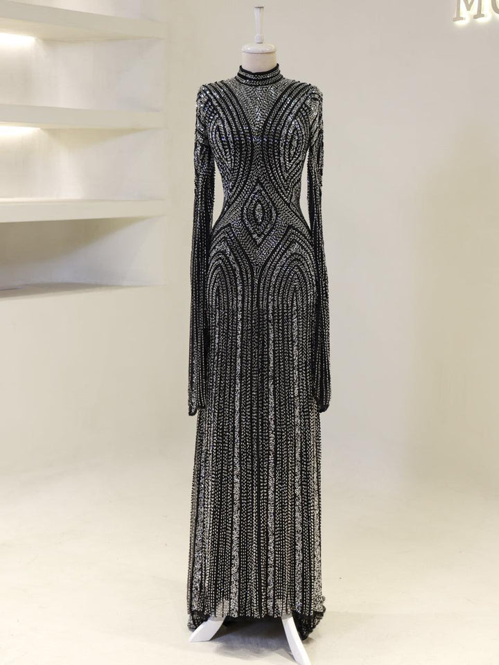 tesettur-abiye-Couture Berru Tesettür Abiye-ModaZehrada