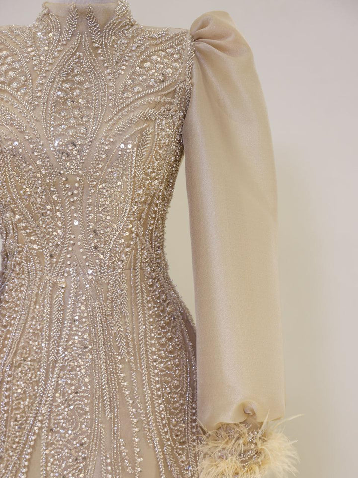 tesettur-abiye-Couture Dilay Tesettür Abiye-ModaZehrada
