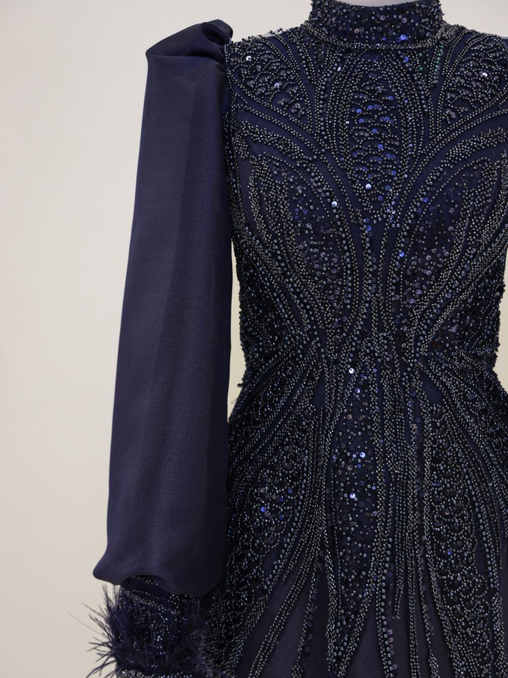 tesettur-abiye-Couture Dilay Tesettür Abiye-ModaZehrada
