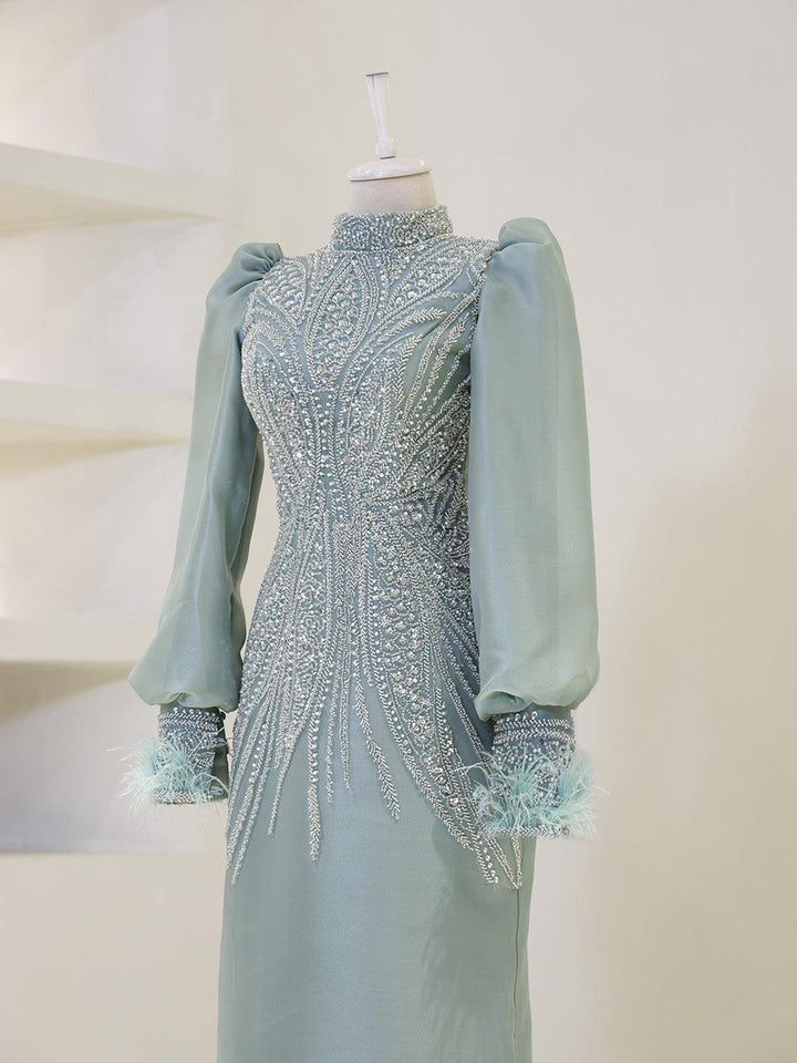 tesettur-abiye-Couture Dilay Tesettür Abiye-ModaZehrada