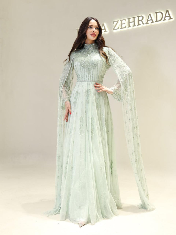 tesettur-abiye-Couture Evania Tesettür Abiye-ModaZehrada