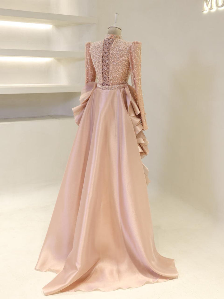 tesettur-abiye-Couture Gaia Tesettür Abiye-ModaZehrada