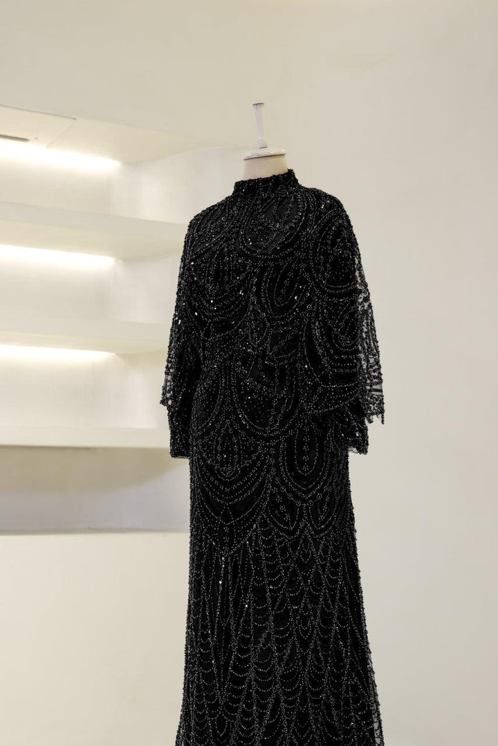 tesettur-abiye-Couture Kyla Tesettür Abiye-ModaZehrada