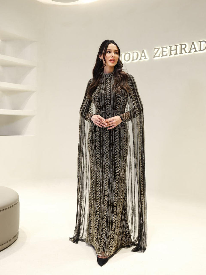 tesettur-abiye-Couture Mai Tesettür Abiye-ModaZehrada