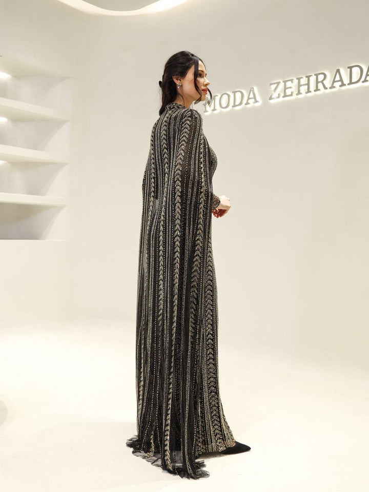 tesettur-abiye-Couture Mai Tesettür Abiye-ModaZehrada