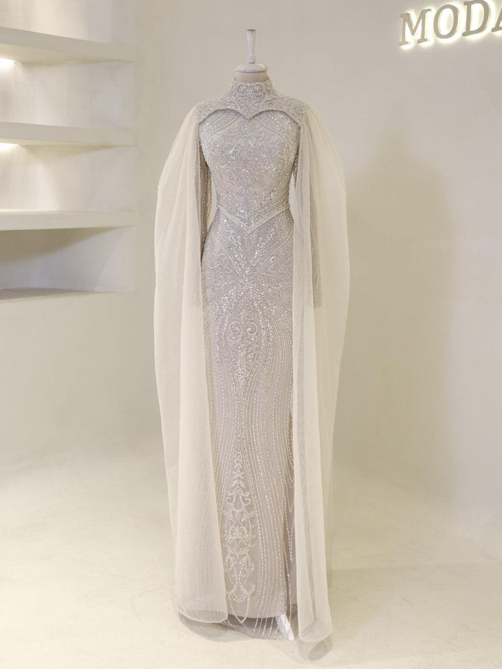 tesettur-abiye-Couture Nayeli Tesettür Abiye-ModaZehrada