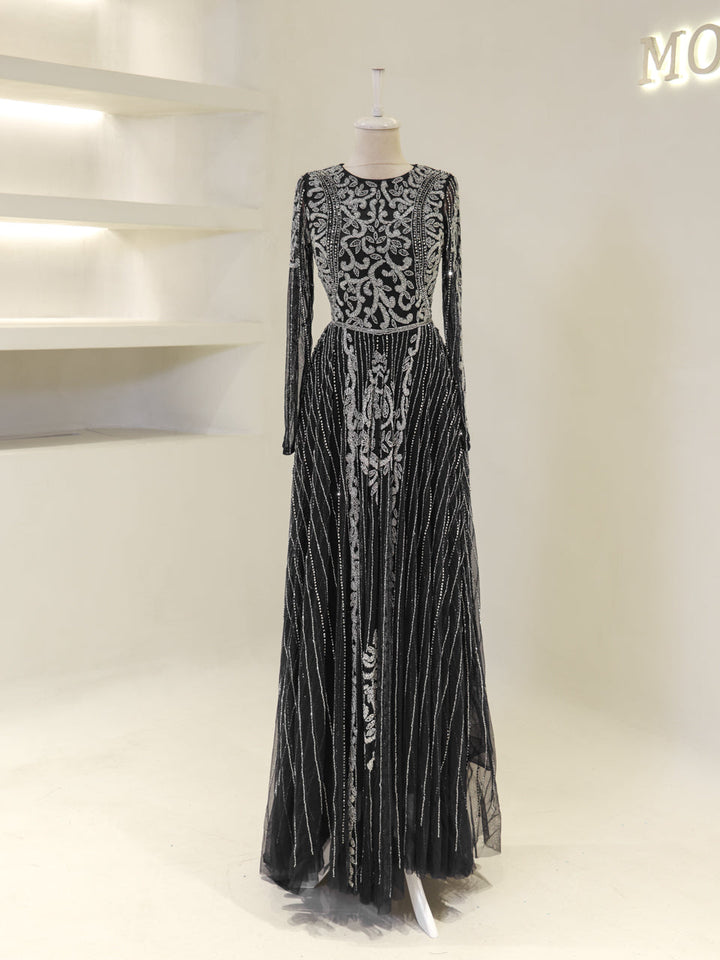 tesettur-abiye-Couture Nerina Tesettür Abiye-ModaZehrada
