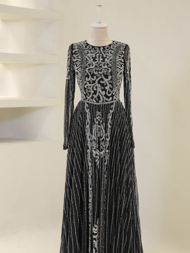 tesettur-abiye-Couture Nerina Tesettür Abiye-ModaZehrada