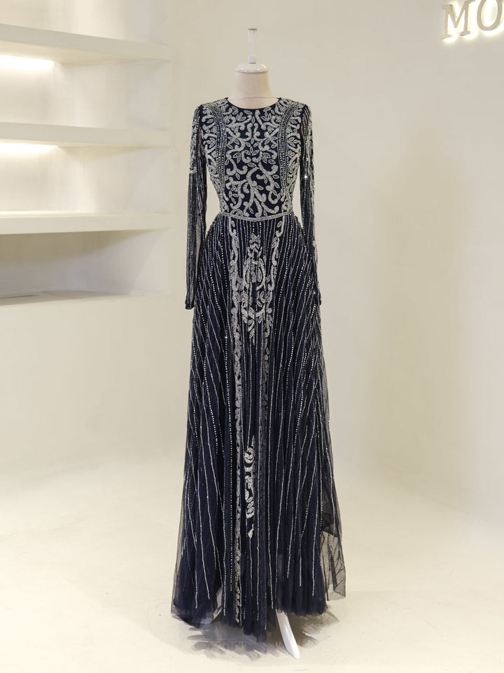 tesettur-abiye-Couture Nerina Tesettür Abiye-ModaZehrada