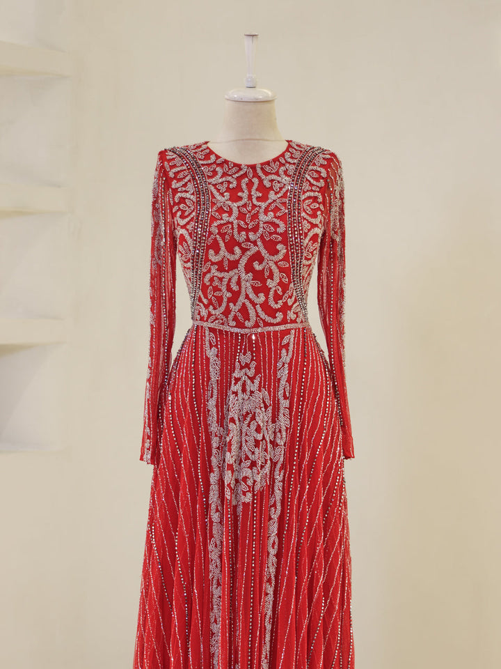 tesettur-abiye-Couture Nerina Tesettür Abiye-ModaZehrada