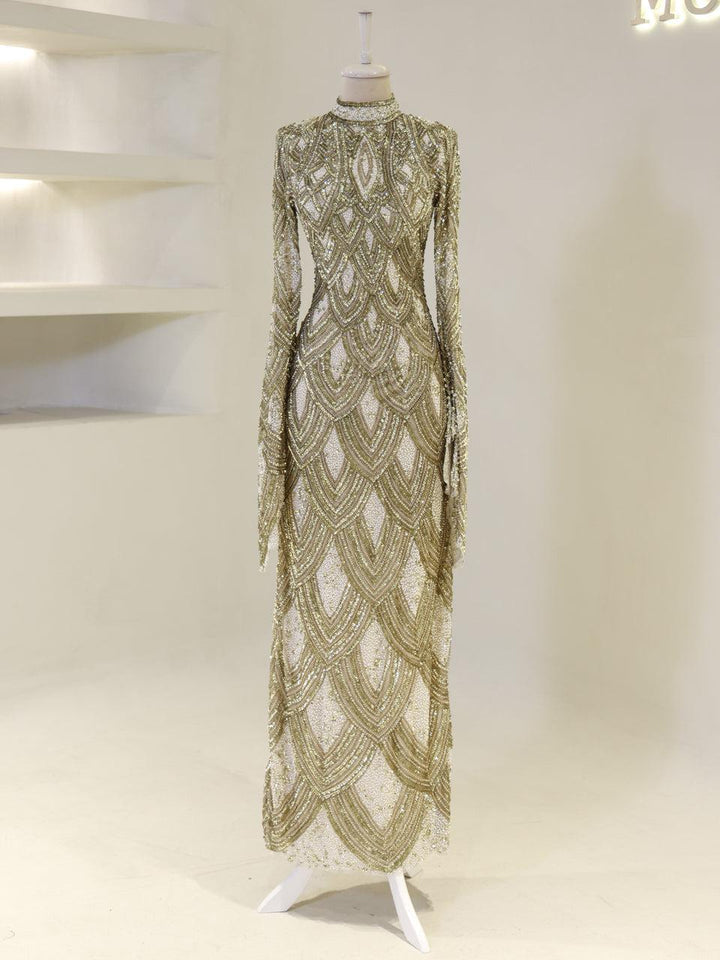 tesettur-abiye-Couture Queen Tesettür Abiye-ModaZehrada