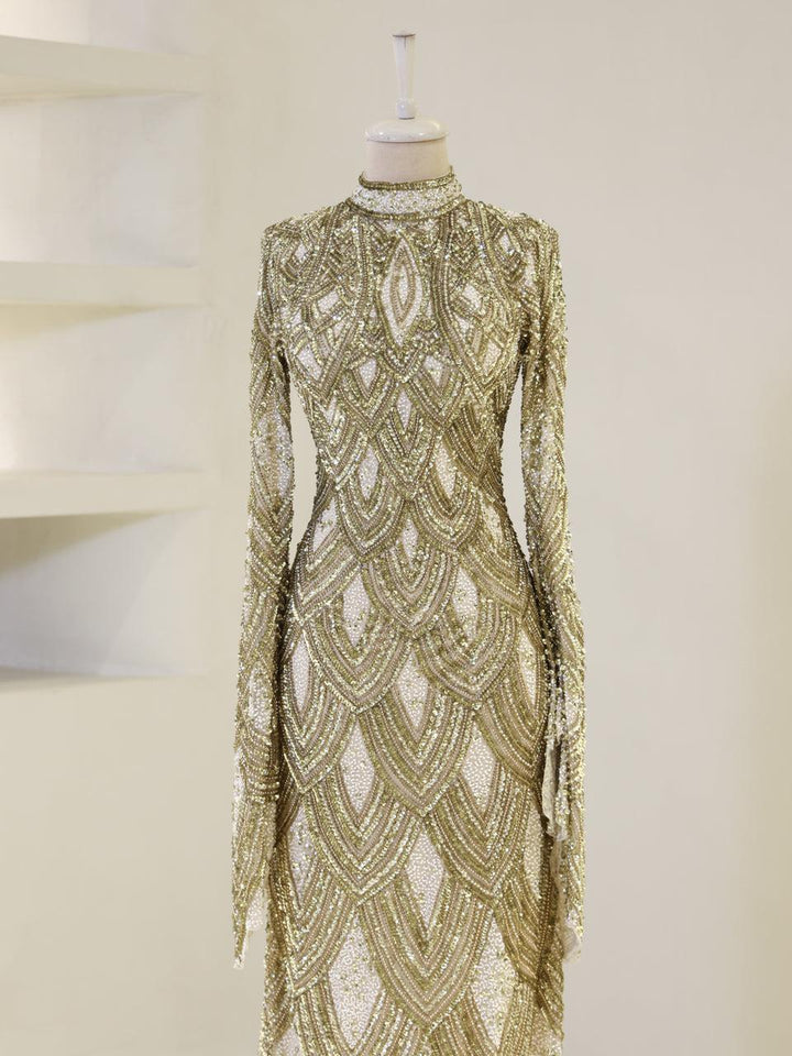tesettur-abiye-Couture Queen Tesettür Abiye-ModaZehrada