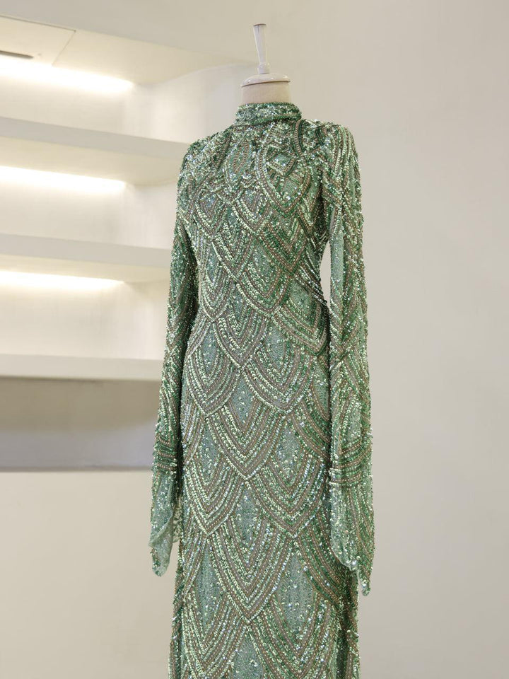 tesettur-abiye-Couture Queen Tesettür Abiye-ModaZehrada