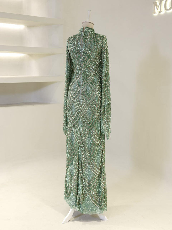 tesettur-abiye-Couture Queen Tesettür Abiye-ModaZehrada