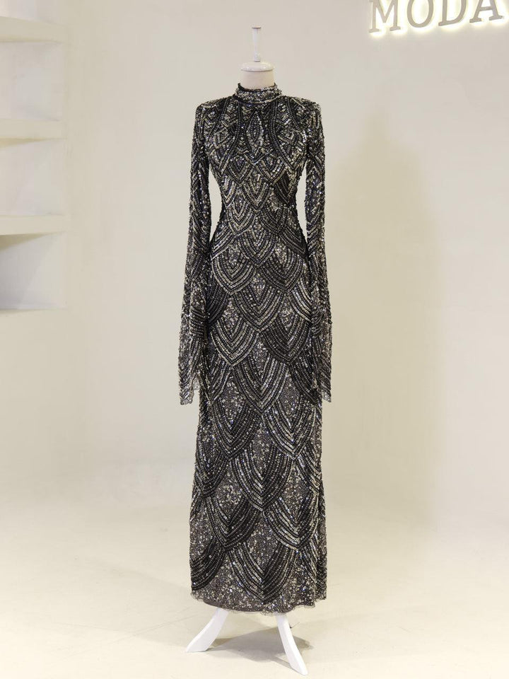 tesettur-abiye-Couture Queen Tesettür Abiye-ModaZehrada