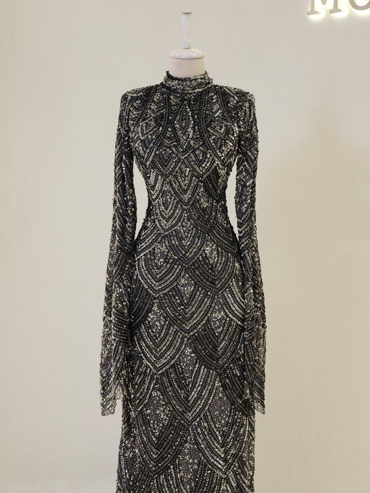 tesettur-abiye-Couture Queen Tesettür Abiye-ModaZehrada