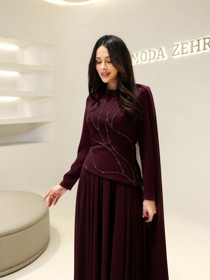 tesettur-abiye-Elisa Tesettür Abiye-ModaZehrada