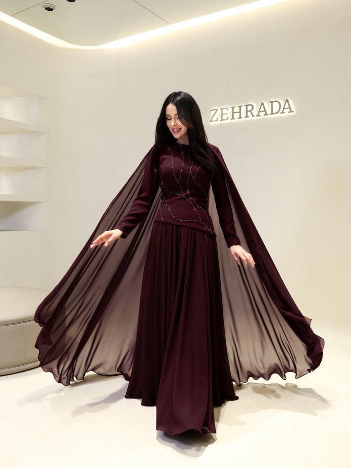 tesettur-abiye-Elisa Tesettür Abiye-ModaZehrada
