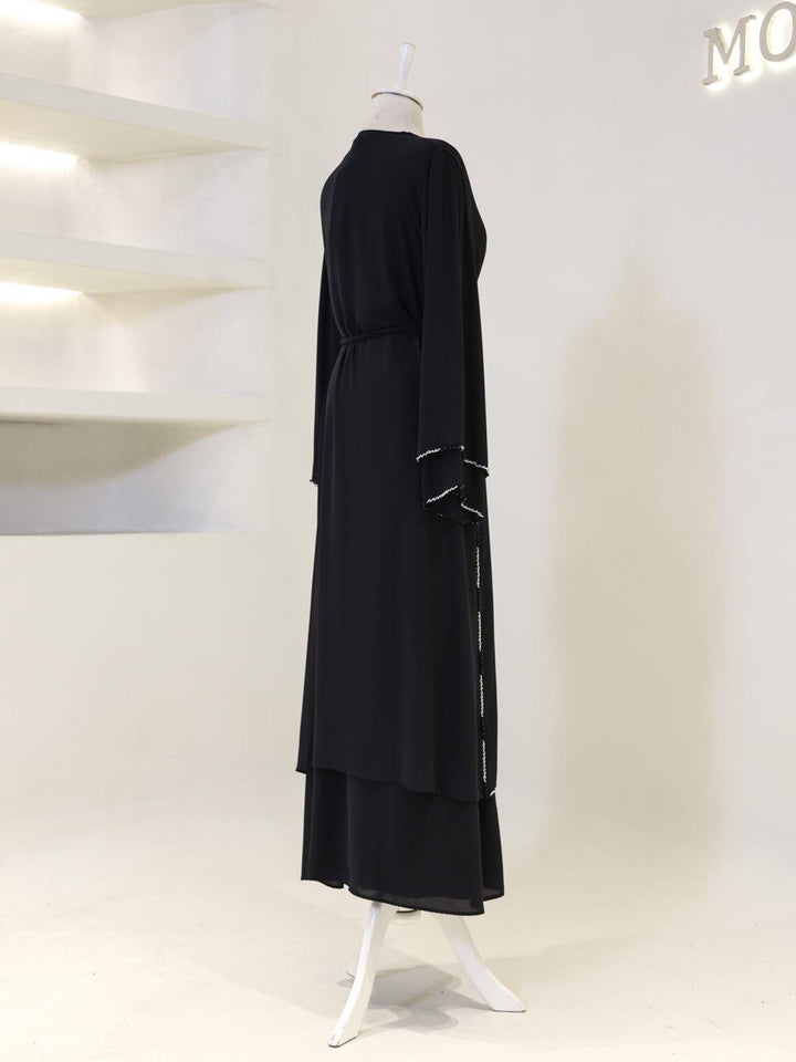 tesettur-abiye-Jane Abaya Tesettür Takım-ModaZehrada