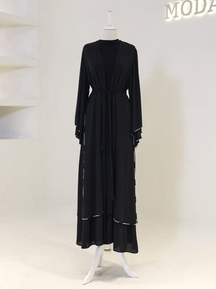 tesettur-abiye-Jane Abaya Tesettür Takım-ModaZehrada