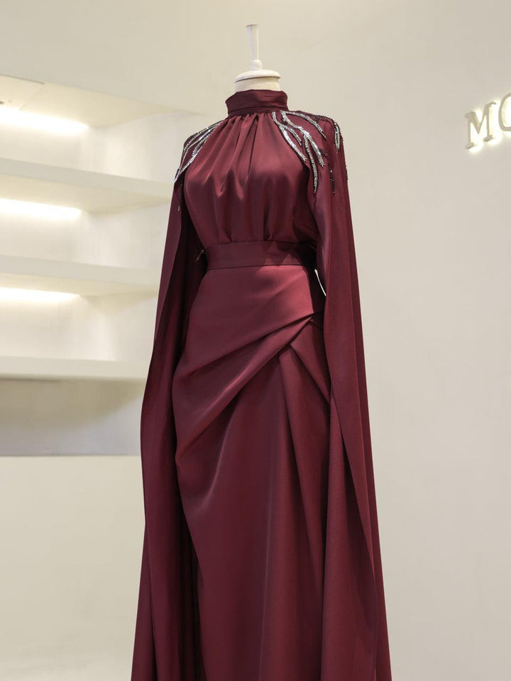 tesettur-abiye-Leon Tesettür Takım-ModaZehrada