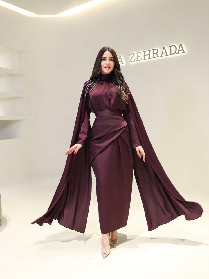 tesettur-abiye-Leon Tesettür Takım-ModaZehrada
