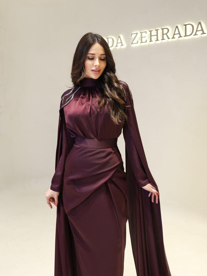 tesettur-abiye-Leon Tesettür Takım-ModaZehrada