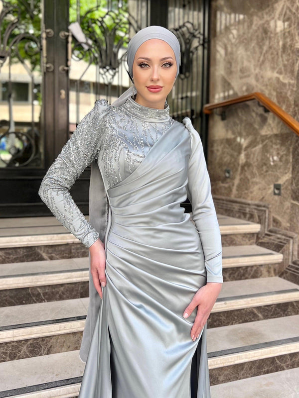 tesettur-abiye-Maribel Tesettür Abiye-ModaZehrada