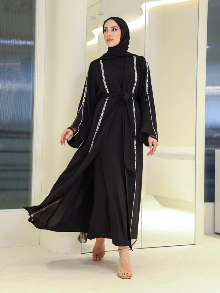 tesettur-abiye-Anyeja Abaya Takım-ModaZehrada