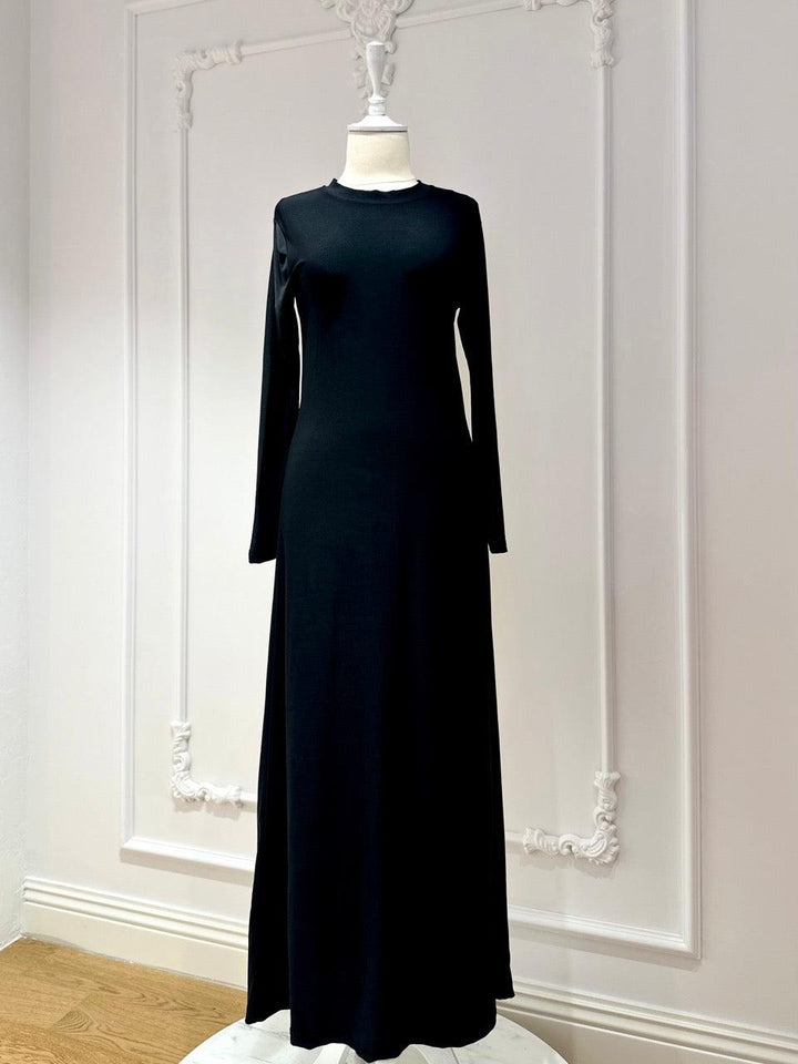 tesettur-abiye-Aurela Abaya Takım-ModaZehrada