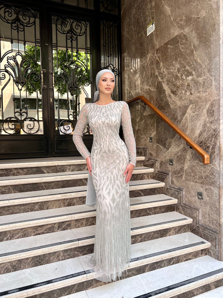 tesettur-abiye-Couture Darida Abiye-ModaZehrada